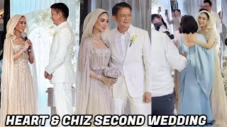 KASAL nila Heart Evangelista and Chiz Escudero Wedding RENEWAL of VOWS [upl. by Newol633]