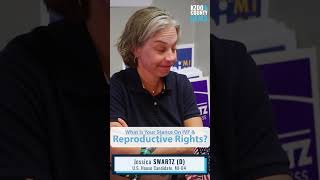 What Is Jessica Swartzs Stance On Reproductive Rights  Kalamazoo County Democratic Party shorts [upl. by Willdon]