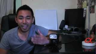 Sony HVLF58AM Flash Review  John Sison [upl. by Siugram]