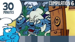 30 Minutes of Smurfs • Compilation 6 • The Smurfs [upl. by Anwad]