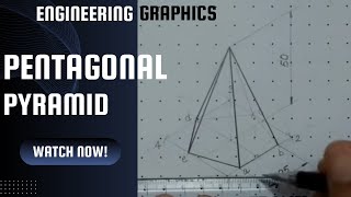 How to make Pentagonal based pyramid [upl. by Nnanerak]