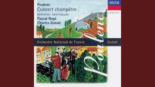 Poulenc Forssell Suite française for small orchestra  5 Bransle de Champagne [upl. by Adnohrahs]