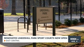 Renovated Underhill Park sport courts now open [upl. by Sev328]