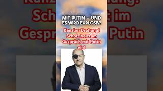 KanzlerDrohung Scholz heizt im Gespräch mit Putin ein [upl. by Kimbell]