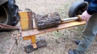 How to build a Homemade Log Splitter [upl. by Leunamesoj248]