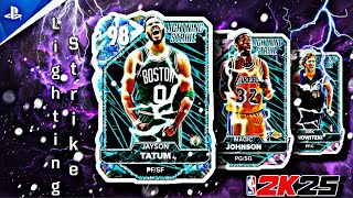 LIGHTING STRIKE PACK OPENING  SHOWDOWN REWARDS  nba2k25 Myteam [upl. by Floridia122]