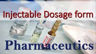 InjectableParenteral dosage form [upl. by Fitalludba]