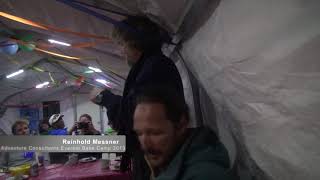 Reinhold Messner praises Adventure Consultants Everest Base Camp [upl. by Douglass399]