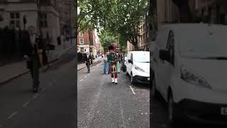 Highland Cathedral Bagpipes  London bagpiper [upl. by Acinet]