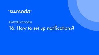 16 How to set up notifications [upl. by Niwde36]