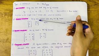 Types of Matrices  Part 1 [upl. by Averil153]