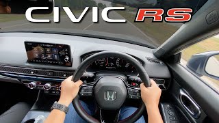 2022 HONDA CIVIC 15 RS MALAYSIA  HONDA CIVIC FE  POV TEST DRIVE [upl. by Babbette]