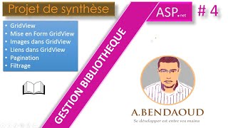 Projet ASPNET WebForm and MVC gestion Bibliothèque 4 [upl. by Namyw]