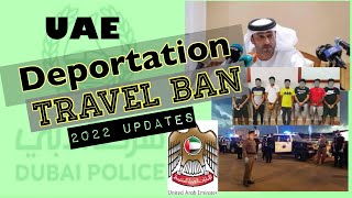 Breaking News  Deportation and Travel Ban in UAE 2022 Immigration news All information you need [upl. by Land]