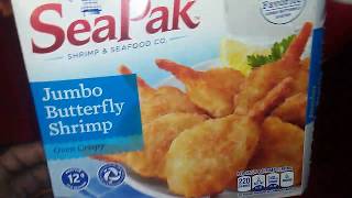 SeaPak Shrimp cooked in the Air Fryer [upl. by Belita24]