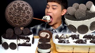 ASMR 오레오 파뤼🥳 아이스박스파티팩 오레오케이크 오레오아이스크림 먹방 Oreo Party🎊 Ice Box Party Pack Oreo Cake MuKBang [upl. by Ahsrop569]