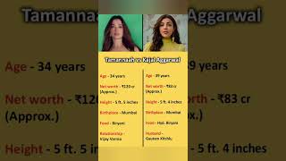 Kajal Agarwal Vs Tamannaah Bhatia 💪 kajalagarwal tamnnabhatia bollywood kannadamovie tamil [upl. by Enialehs]