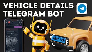 RC Vehicle Registration Details Telegram Bot 🚗 RTO API 🔍 Vehicle owner details API 🌐 Rappid [upl. by Neahs877]