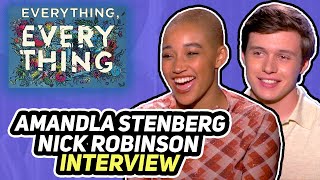 ES Archive quotEverything Everythingquot Nick Robinson amp Amandla Stenberg interview [upl. by Aundrea]