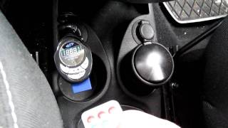 CAR MP3 FM Transmitter SD MMC USB AUX [upl. by Llerdnam278]