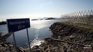 Norwegen Lofoten von Rørvikstrand nach Henningsvær Vågan LofotenInsel Austvågøya [upl. by Ilzel]