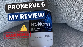 PRONERVE 6 REVIEWS ❌PRO NERVE 6 SIDE EFFECTS❌ PRO NERVE 6 REVIEWS PRONERVE 6  PRONERVE6 REVIEW [upl. by Idurt]