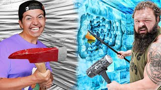 ESCAPING 100 Layers of ICE vs DUCT TAPE [upl. by Ahsatsana]