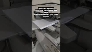 mesinfotocopy fotocopy copiers ir3245 printing fotocopycanon [upl. by Atinal608]