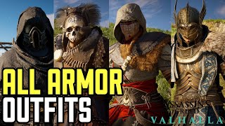 AC Valhalla All 25 Armor Sets [upl. by Meir146]