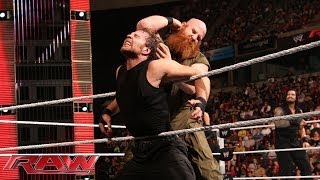 The Shield vs The Wyatt Family Raw May 5 2014 [upl. by Iona566]