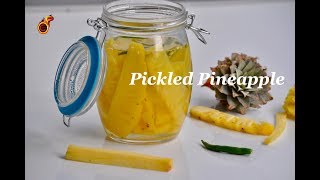 പൈനാപ്പിൾ ഉപ്പിലിട്ടത് Malabar Special Pineapple Uppilittathu Pickled Pineapple Ep494 [upl. by Jaf]