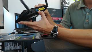 Unboxing ASUS Router RTAC51U [upl. by Nnuahs]