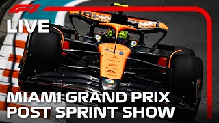 LIVE Miami Grand Prix Post Sprint Show [upl. by Helenka]