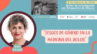 Sesgos de género en la medicina del dolor [upl. by Aphra]