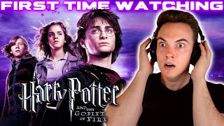 HES BACK HARRY POTTER and the GOBLET OF FIRE  First Time Watching  reactionreview [upl. by Tterab]