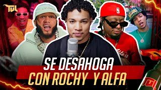 EL DESAHOGO DE JHAY SEVEN CON ROCHY RD Y ALFA EL JEFE TU VERA LIO PODCAST [upl. by Sternick]