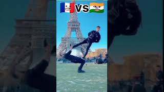 France🇫🇷vsIndia🇮🇳Competition 💪😈shorts france india competition power powerofindia [upl. by Kaczer]