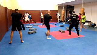 Séance dentraînement club SAVATE boxe française et Kickboxing [upl. by Trebreh]