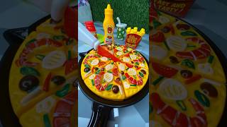 Review Pizza Set satisfying asmr shortsfeed shorts [upl. by Awram]