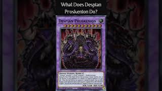 What Does Despian Proskenion Do Yugioh Cards Explained for Easy Deck Building [upl. by Aimek]