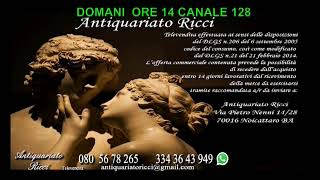 Live streaming di Antiquariato Ricci [upl. by Chavaree697]