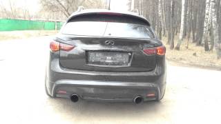 Infiniti FX37 Invidia Exhaust [upl. by Angelica836]