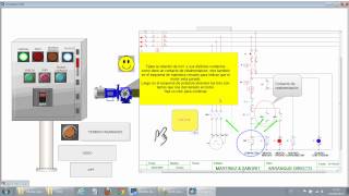 Cuadro eléctrico y esquema con Cade Simu y CXSupervisor [upl. by Tirma]