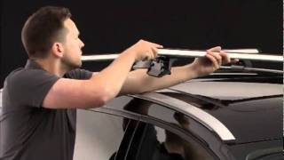 Thule Rapid System 753 railling intégré disponible sur Norautofr [upl. by Hsetih]