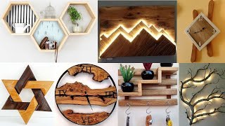 Wood wall décor and wood wall art ideas  Make money with wood art ideas wall art plans wood decor [upl. by Hartzel577]