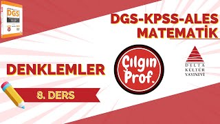 8 DERS DENKLEMLER KONU ANLATIM 2024 [upl. by Rebeh800]