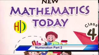 Numeration Part 2  Maths for class 4  New Mathematics Today  ICSE Board  Basic Concept [upl. by Ahsiloc]