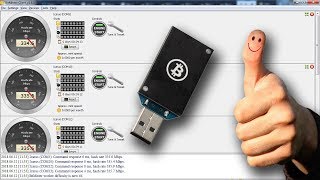 2021 UPDATE How To Mine Bitcoin Using ASIC USB Block Erupters and BitMinter [upl. by Nellaf]