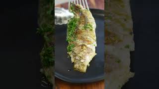 Pan Searing Barramundi Fillet  Prepping amp Cooking [upl. by Juanita]