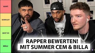 Justin Summer Cem amp Billa Joe bewerten Rapper [upl. by Evangelia]